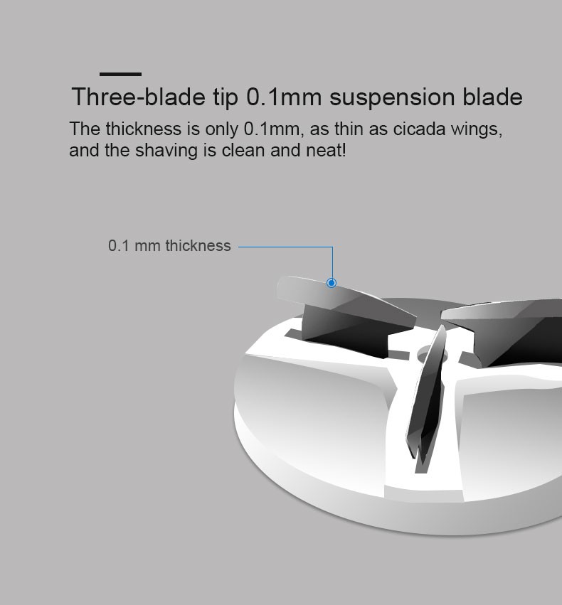 DALING Electric Nasal Hair Trimmer DALING-7009 Men's Nasal Hair Cleaning and Shaving Device, rechargeable nasal hair trimmer, wholesale for export detail image 5