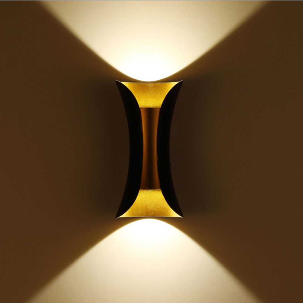 LED wall lamps, LED outdoor wall lamps, LED double-head wall lamps, LED aluminum wall lamps details Picture