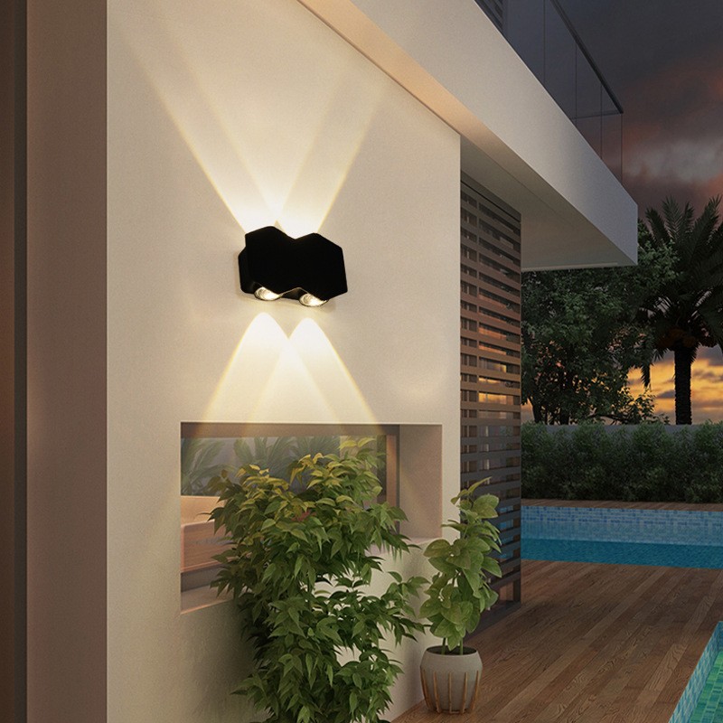 LED wall lamps, LED outdoor wall lamps, LED waterproof wall lamps, LED aluminum wall lamps detail image 4