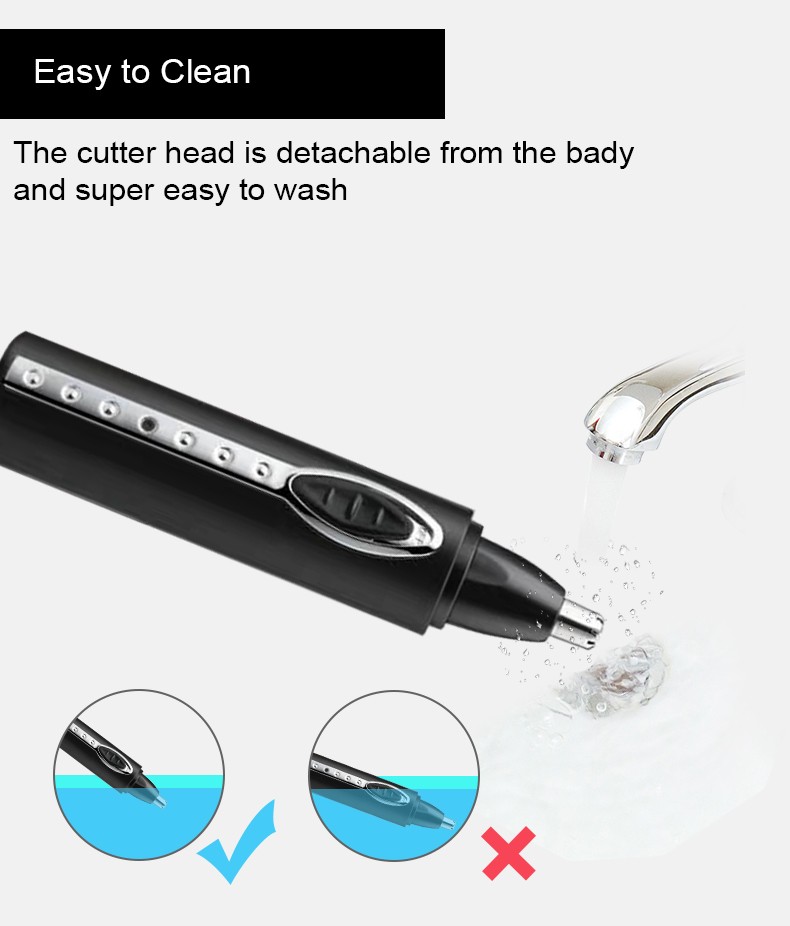 DALING Electric Nasal Hair Trimmer DALING-7017 for Men, rechargeable nasal hair trimmer, wholesale for export detail image 6