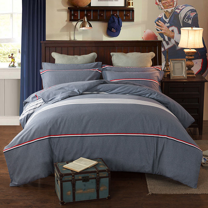 Thickened Cotton 4-Piece Cotton Ground Wool Bedding 1.2M1.5m1.8m2.0m Sheet Double Bed Cover 4 Specification drawing