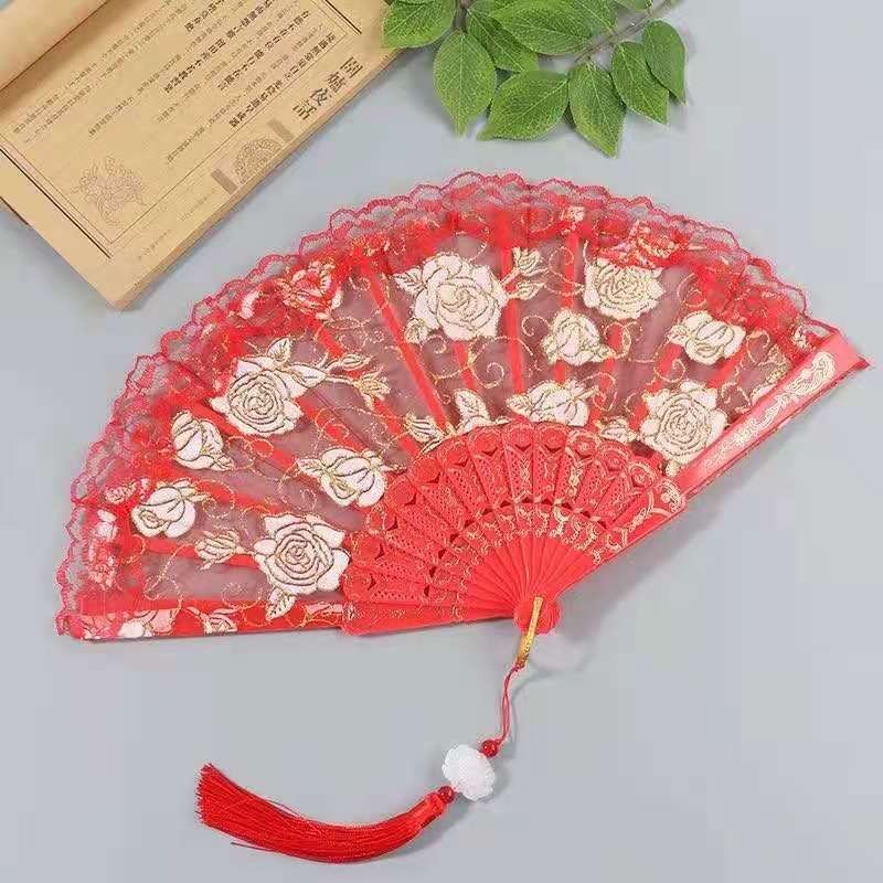 女士舞蹈扇/网红扇/古风扇细节图