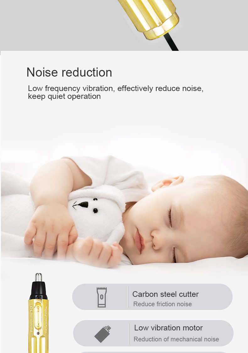 DALING Electric Nasal Hair Trimmer DALING-7001 Men's Nasal Hair Cleaning and Shaving Device, rechargeable nasal hair trimmer, wholesale for export detail image 9