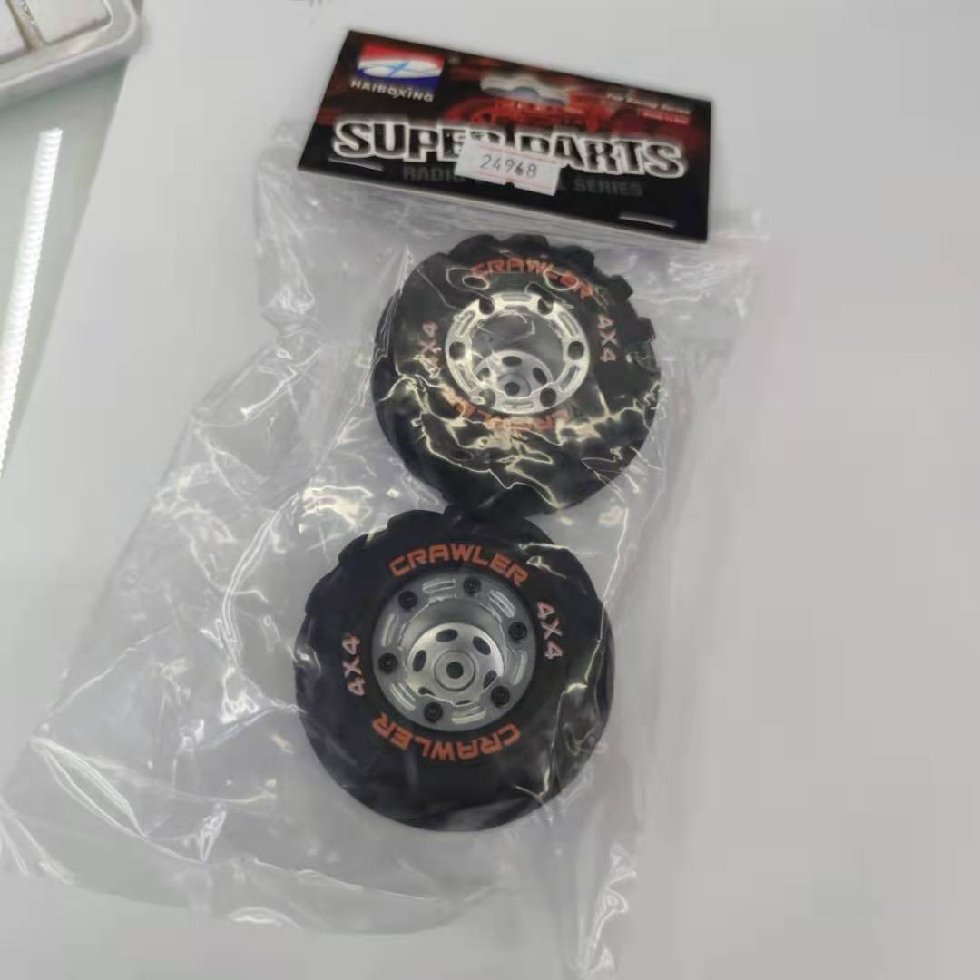 Haibo Star 2098B small climbing tire 1/24 Remote Control car model car tire 24968 Climbing wheel assembly detail image 5