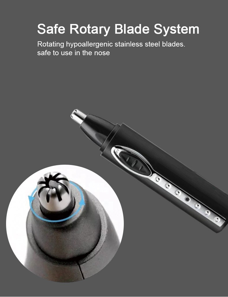DALING Electric Nasal Hair Trimmer DALING-7017 for Men, rechargeable nasal hair trimmer, wholesale for export detail image 3