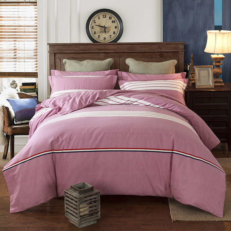 Thickened Cotton 4-Piece Cotton Ground Wool Bedding 1.2M1.5m1.8m2.0m Sheet Double Bed Cover 4