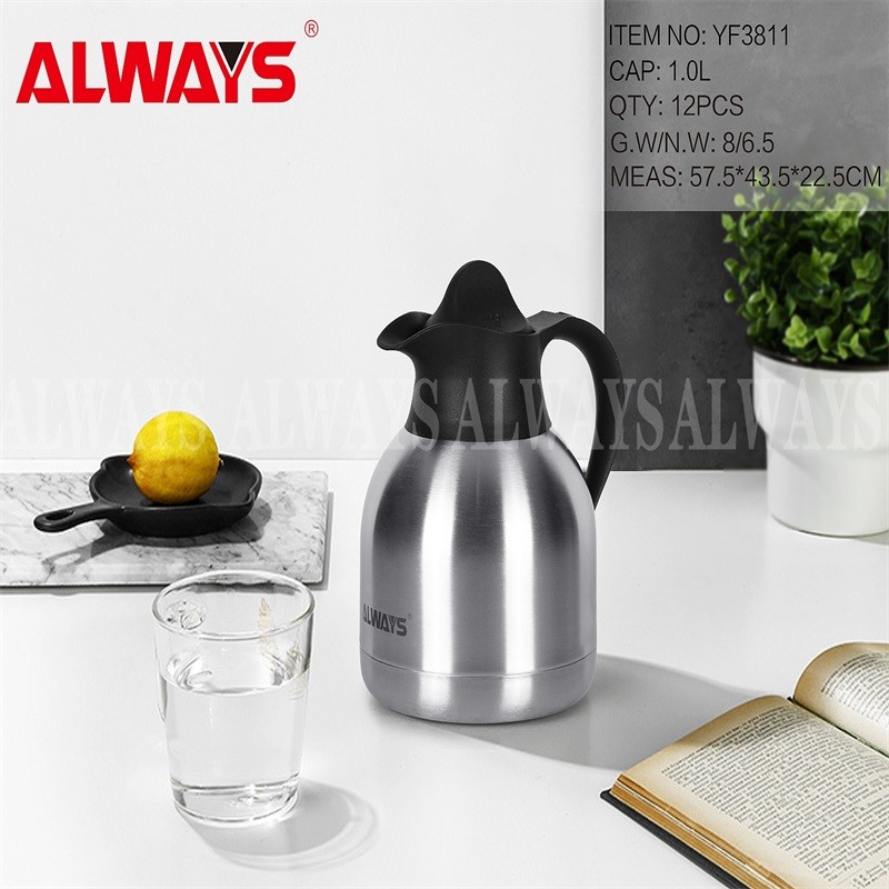 Yongfei thermos Flask 3811 stainless steel coffee pot detail image 1