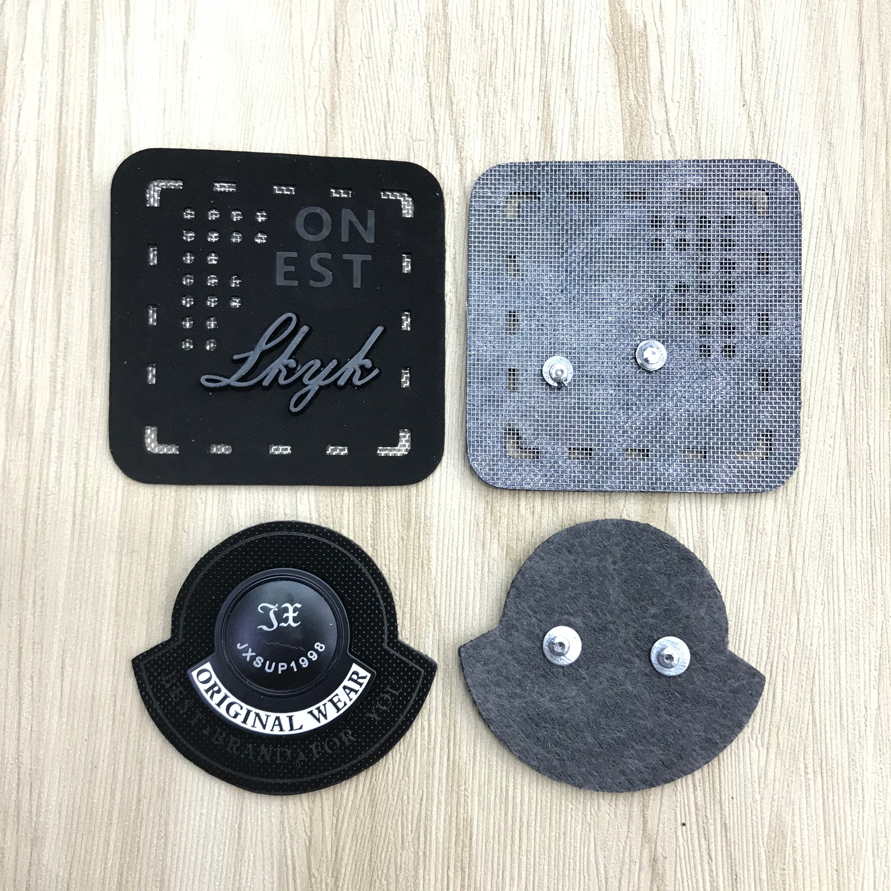 Factory direct sales of leather label hardware accessories, clothing accessories and decorative accessories detail image 2