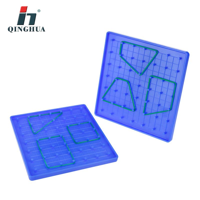 教学演示用品 塑料钉板几何拼图 小学面积计算数学教具 益智学习玩具