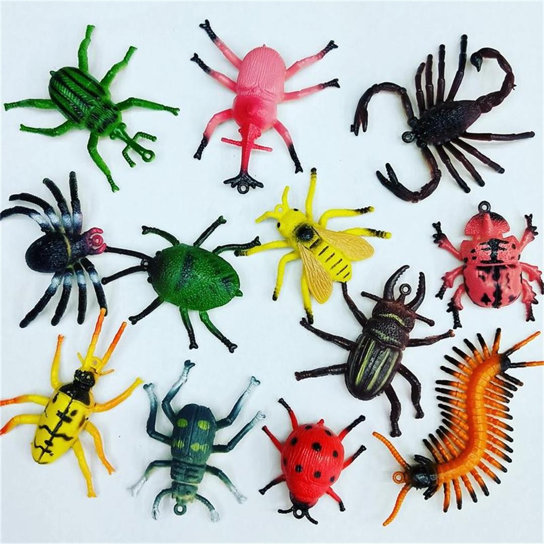 仿真昆虫模型塑胶模型玩具太空沙配件沙盘摆件儿童玩具详情图1