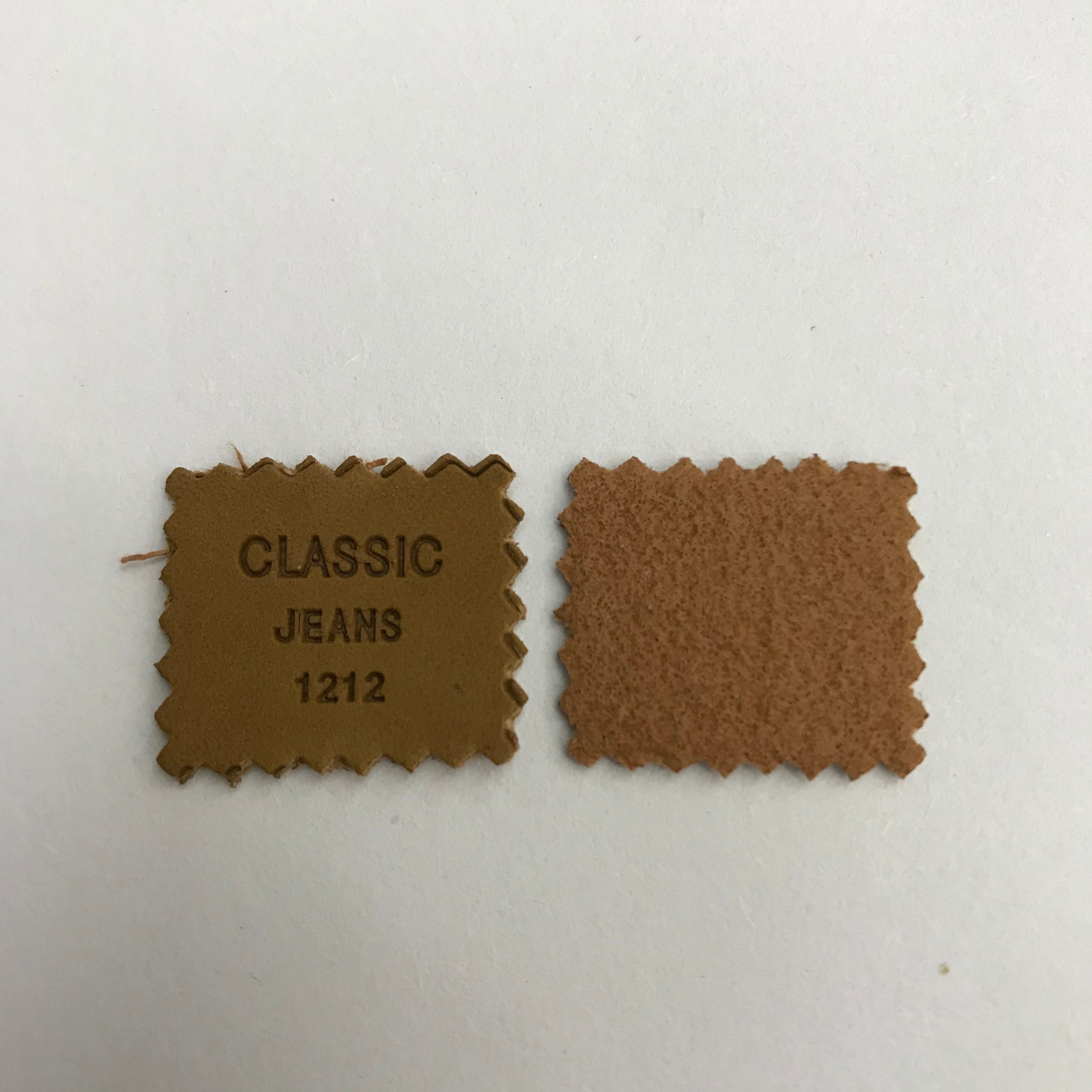 Clothing accessories, leather, pu leather, decorative printing, hot stamping and printing Specification image