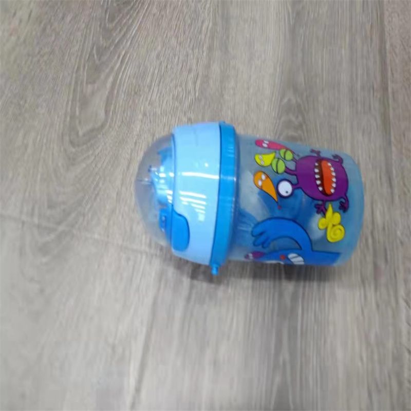 "Manufacturers creative plastic fitness cup custom advertising printing plastic cup transparent cup custom 7" full figure