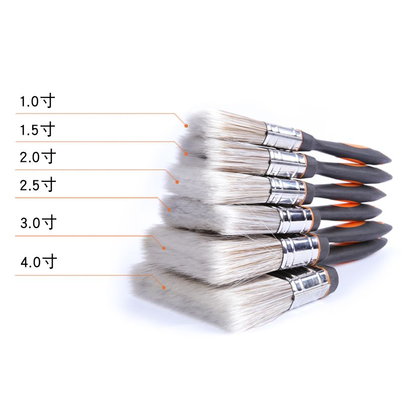 Discoverer: Paint brush, industrial small bristle brush, coating brush, seamless row brush, car dust sweeping and cleaning, imitation pig hair brush Application Scenario