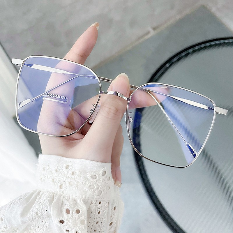 2021年金属方形大框时尚太阳镜大脸素颜抖音网红同款墨镜跨境眼镜详情图6