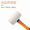 Rubber hammers for tiling, floor installation, shockproof rubber hammers, soft rubber hammers, slightly elastic rubber hammers, tapping hammers details Picture