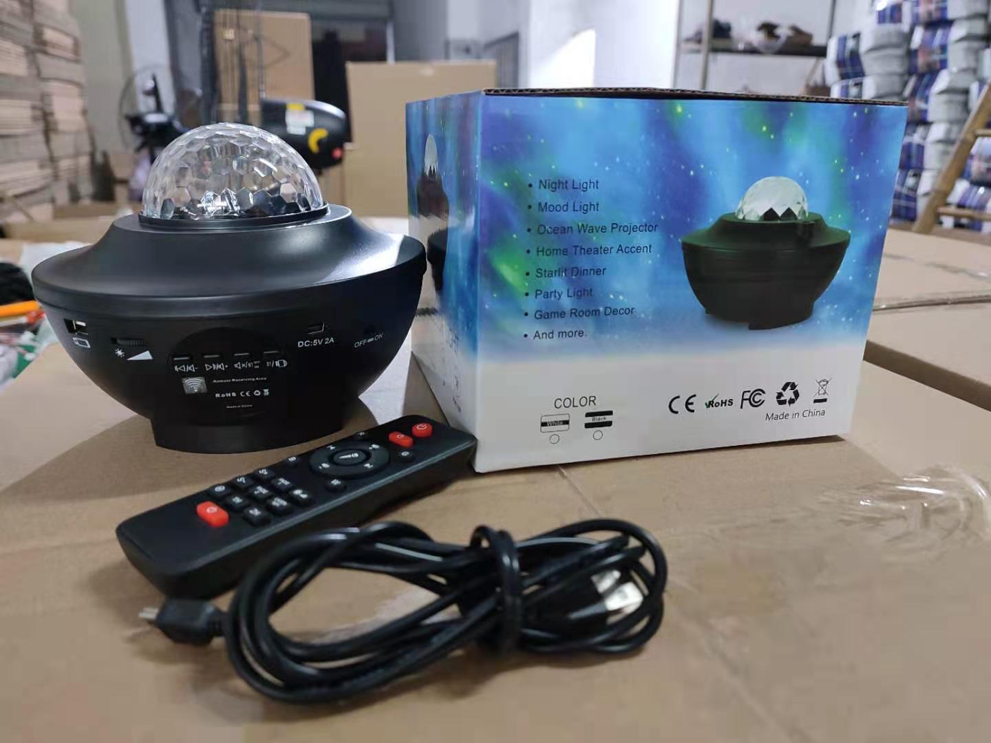 The new Bluetooth magic ball comes with a gift, a charging starry sky light dance desk lamp, and is sold directly from the manufacturer at the street stall pic 5
