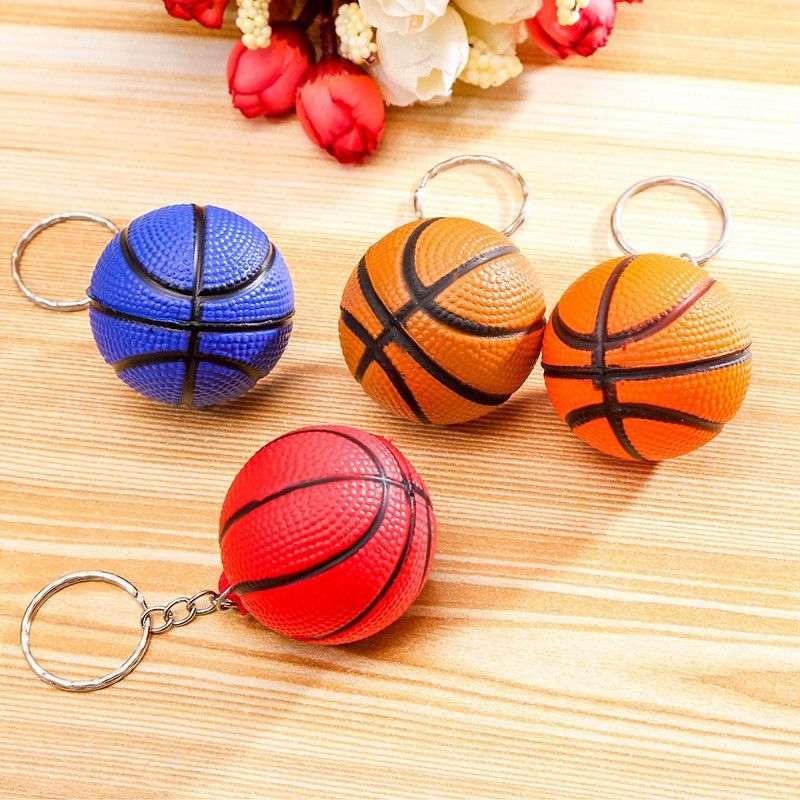 Mini basketball simulation keychain series 2