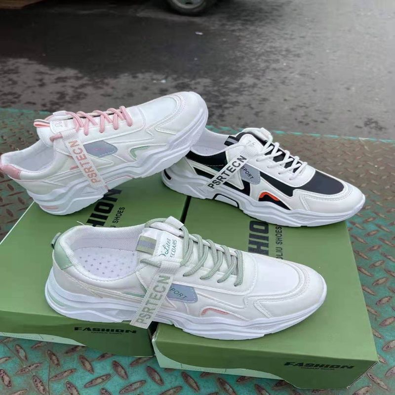 41532建超鞋业 百搭运动鞋休闲时尚春秋新款透气女士休闲单鞋百搭女运动鞋049