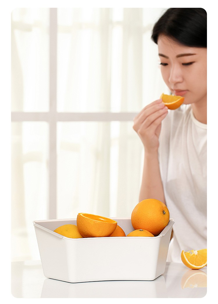 火锅沥水篮蔬菜拼盘家用分格装菜神器双层食材拼盆水果盘洗菜盆子（小）详情图14