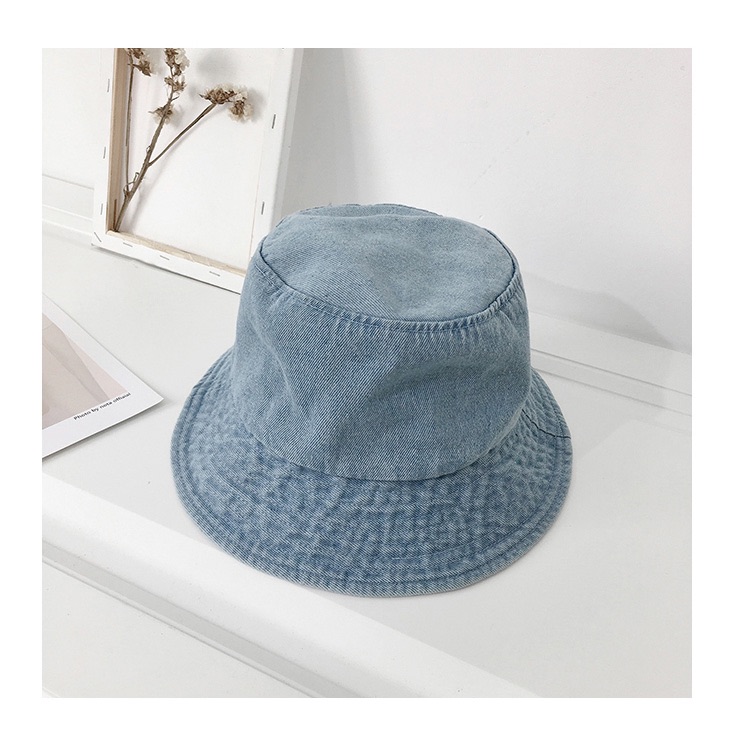 KK HAT Wide Hat Industry Cowboy fisherman hats for men and women, early spring, autumn and summer, Korean style, Japanese style, artistic, large head, shade cloth hat, basin hat Item Picture