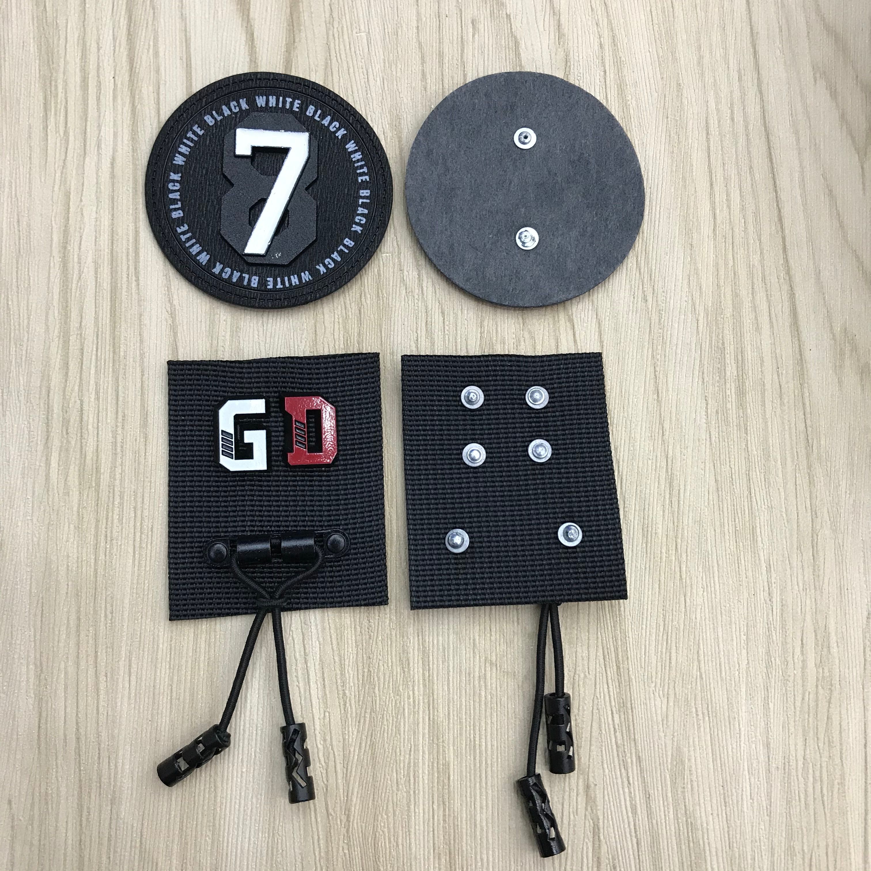 Factory direct sales of clothing accessories, accessories, decorative parts, leather printed overcoats and outerwear decorations Specification image