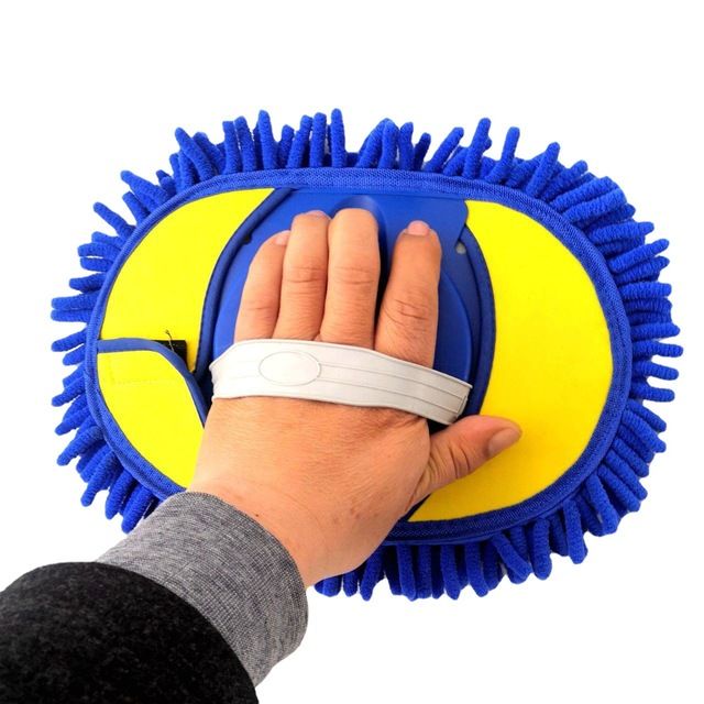 Chenier dust duster, encrypted milk thread car wash mop, cotton thread car brush, car supplies/beauty care