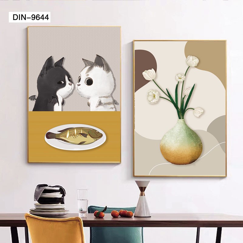 现代轻奢客厅装饰画大气抽象落地画沙发后面背景墙壁大幅竖版挂画星钻鎏金画详情图7