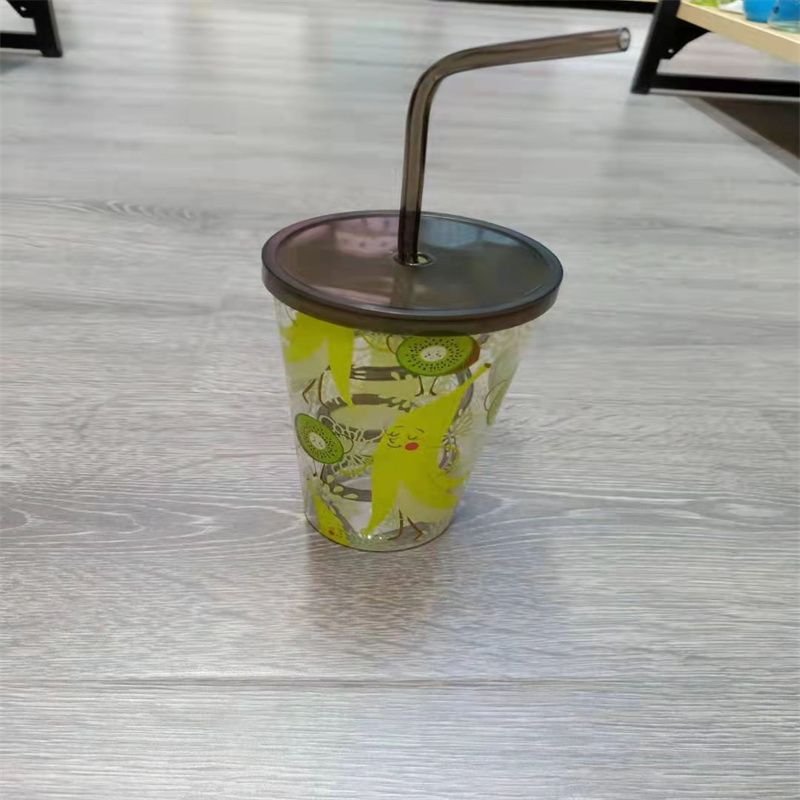 厂家直销创意麋鹿塑料杯时尚儿童学生杯子户外运动随手杯广告礼品水杯定制20