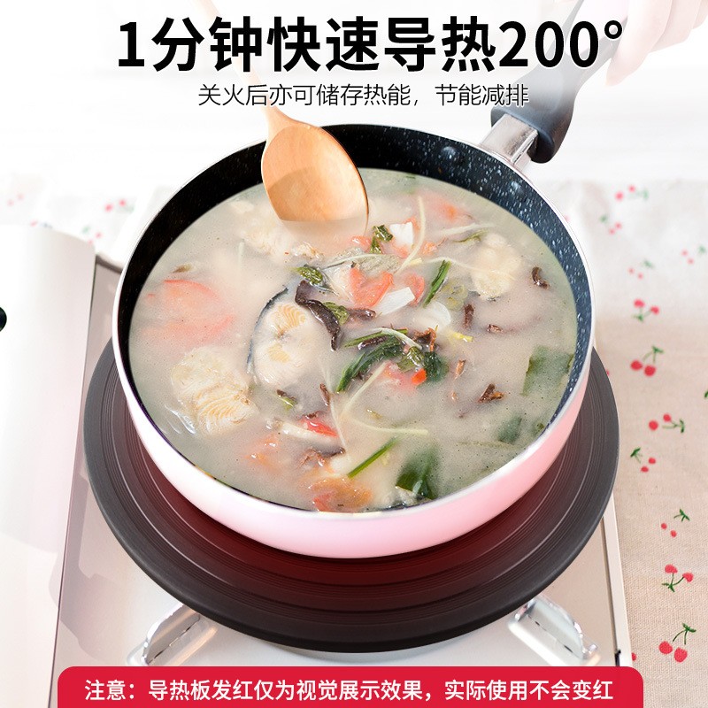 厨房煤气灶导热板护锅煤气炉燃气灶导热盘防黑底快速导热片解冻板详情图1