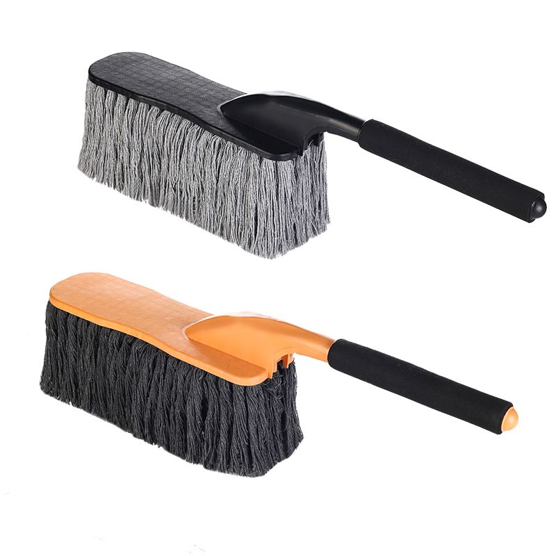Pure cotton car dust duster, car wash sheet, car cleaning mop, oil spring, dust removal, wax duster, wax mop, wax brush, car brush