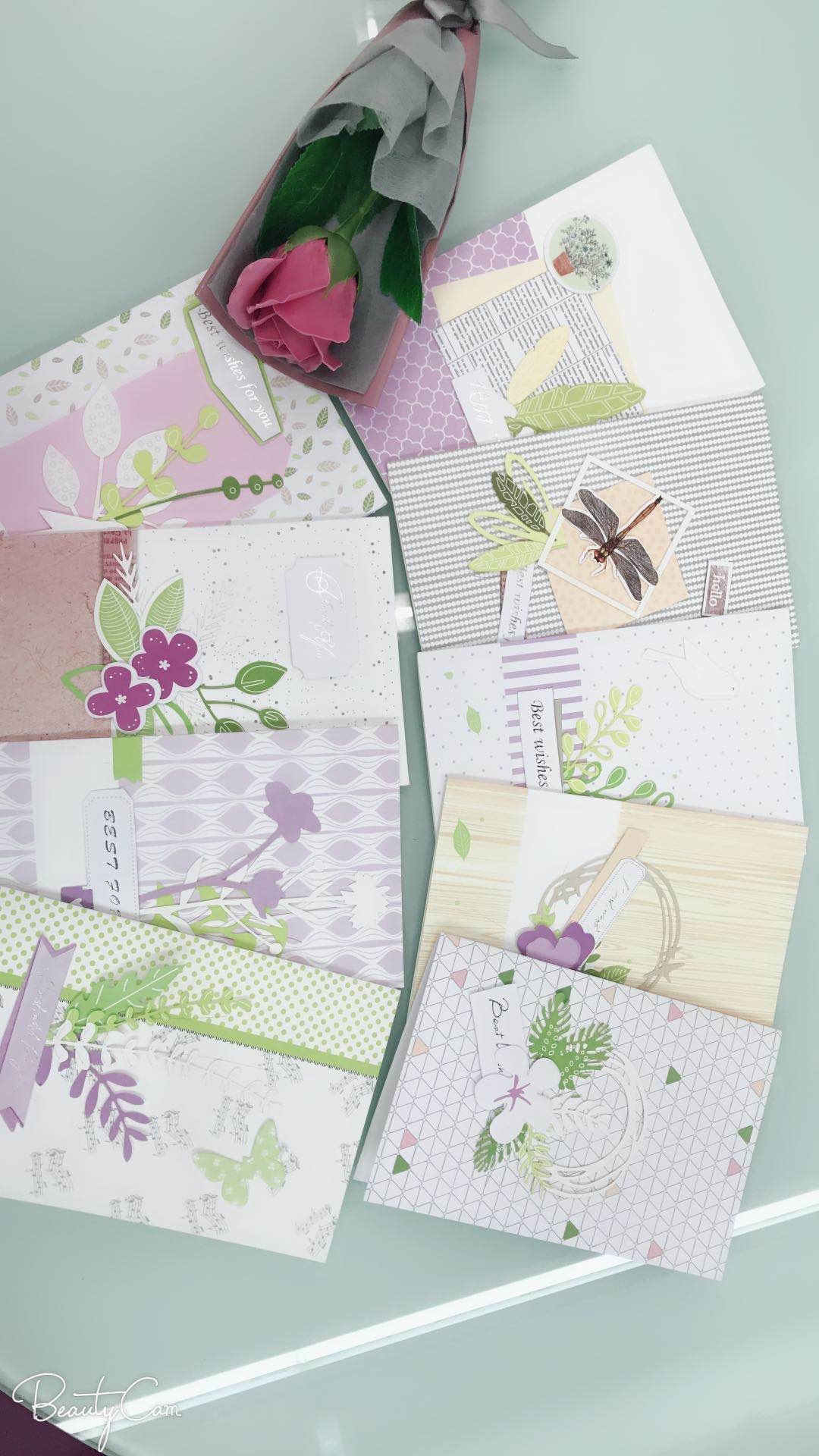 萌系贺卡好好看的贺卡教师卡明星片厂家直销花束贺卡详情图19