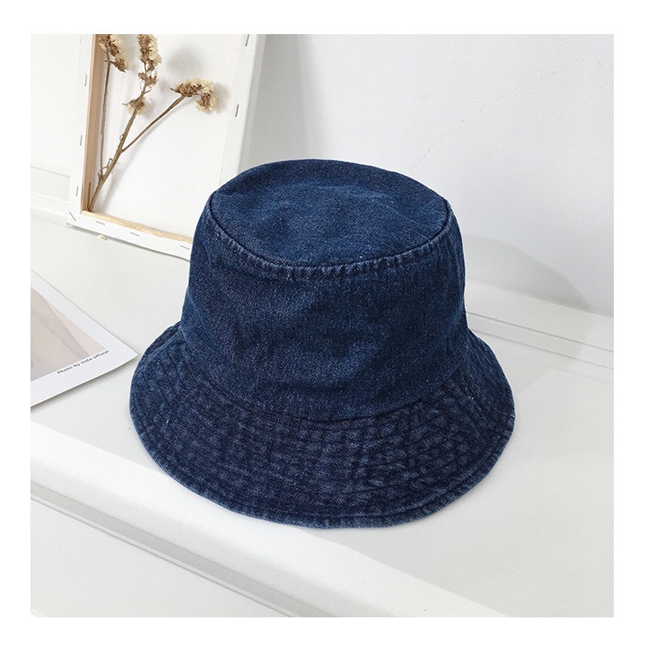 KK HAT Wide Hat Industry Cowboy fisherman hats for men and women, early spring, autumn and summer, Korean style, Japanese style, artistic, large head, shade cloth hat, basin hat Specification image