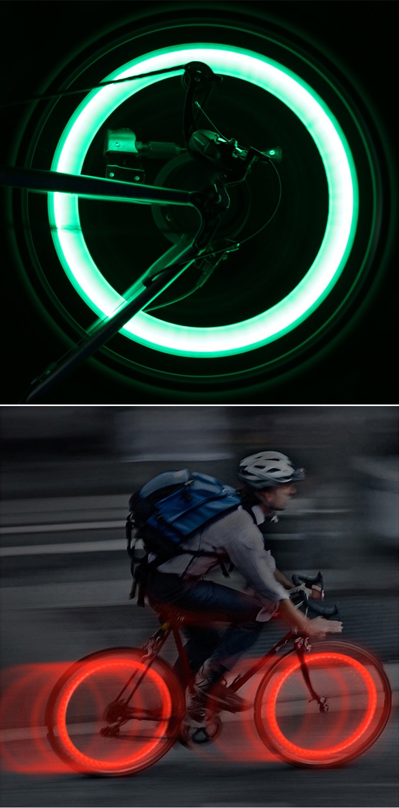 0119自行车风火轮钢丝灯单车气嘴灯骑行车轮装饰灯安全警示灯详情图14