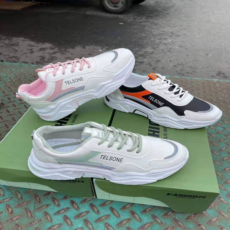 41532建超鞋业 百搭运动鞋休闲时尚春秋新款透气女士休闲单鞋百搭女运动鞋077图