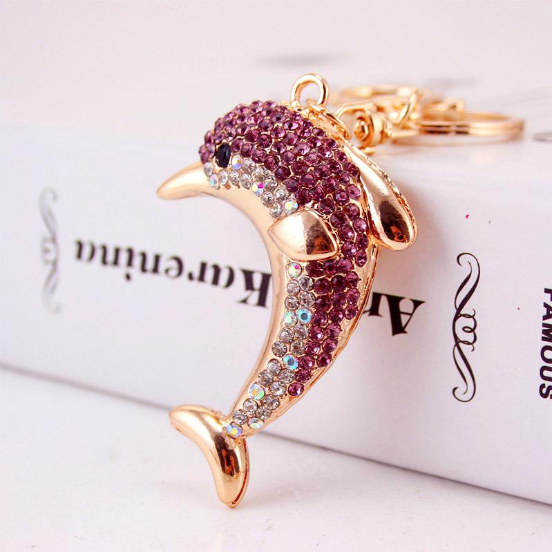 Point drill Dolphin Alloy keychain series Mix 2