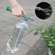 饮料瓶可调节喷头 通用浇花喷雾器配件洒水喷壶手动压力雾化喷嘴