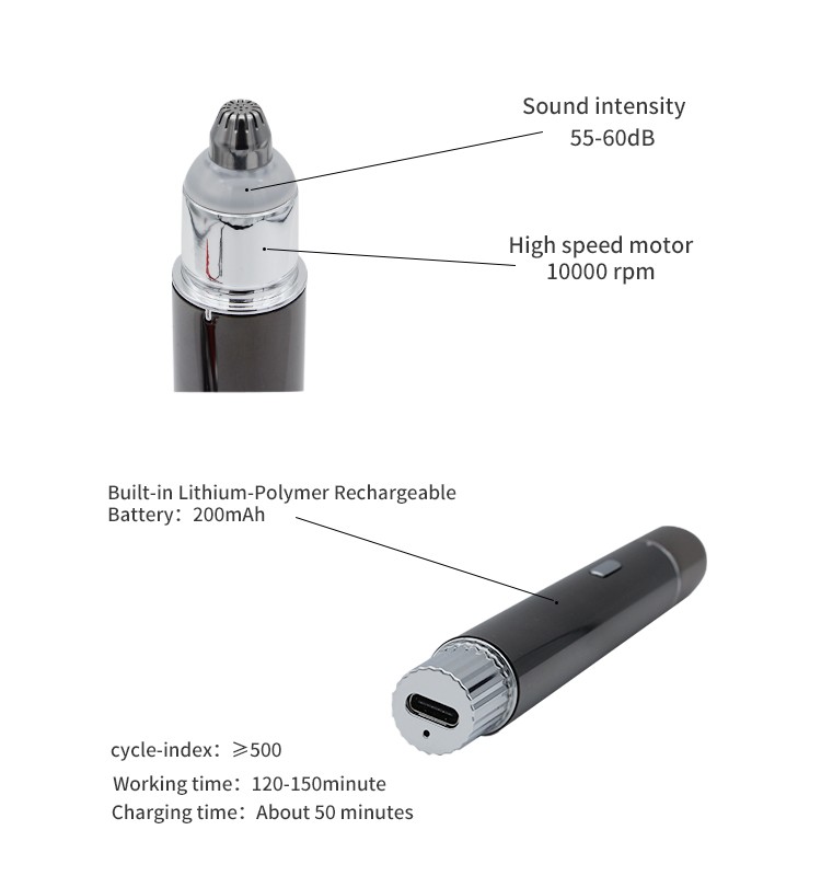电动鼻毛修剪器详情图4