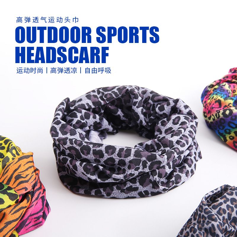 Jian 'ai Siyuan Outdoor Versatile seamless headscarf, multi-functional cycling mask, neck scarf, anti-sweat strap, sun protection and wind protection, wholesale in stock Specification image