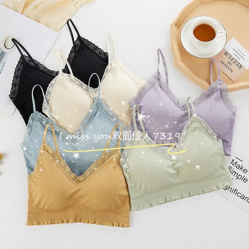 4 Beautiful back underwear, women's vest, Internet celebrity bestseller, small chest gathering, small halter, thin strapless one-piece bra, summer chest wrap 12