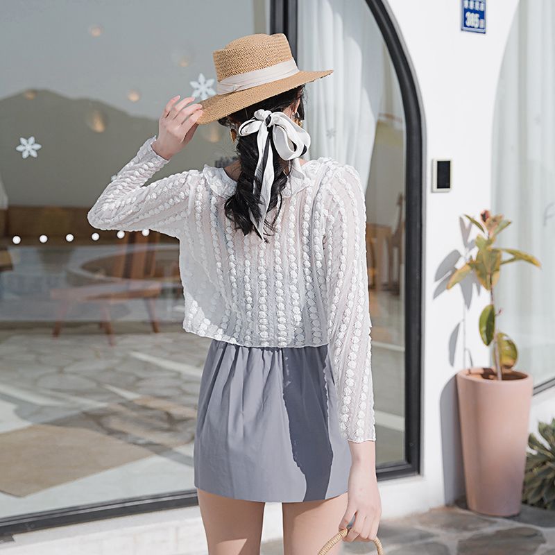 984 Gu wave fish swimsuit manufacturers direct split swimsuit one-piece swimsuit hot spring bikini three thumbnail