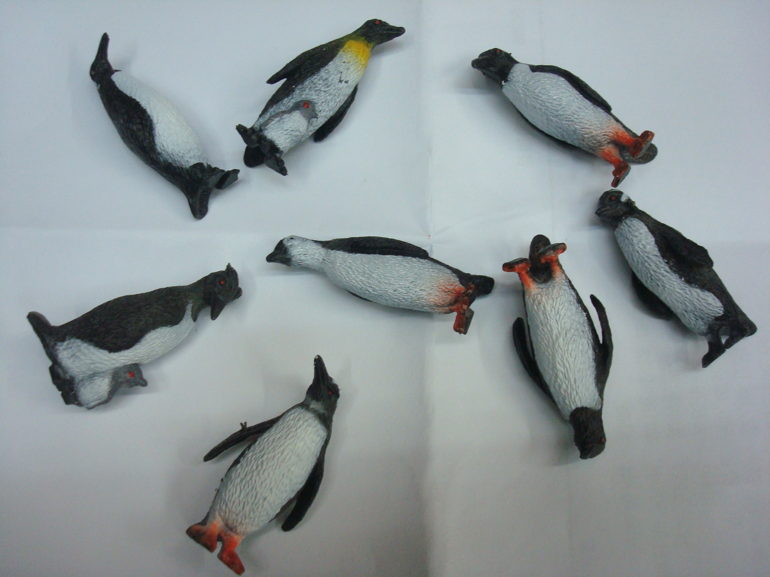 爆款塑胶仿真模型8款企鹅儿童认知沙盘摆件其他配件详情2