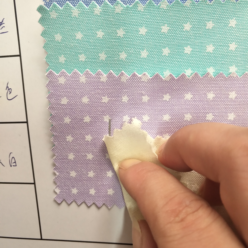 布纹小星星紫色!