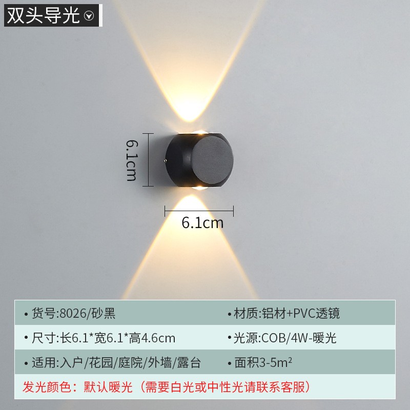 LED wall lamps, LED aluminum wall lamps, LED waterproof wall lamps, LED multi-head wall lamps detail image 3