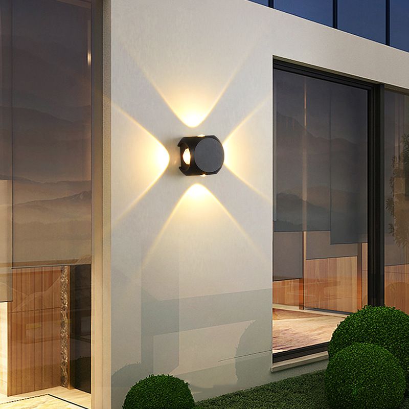 LED wall lamps, LED aluminum wall lamps, LED waterproof wall lamps, LED multi-head wall lamps Application Scenario