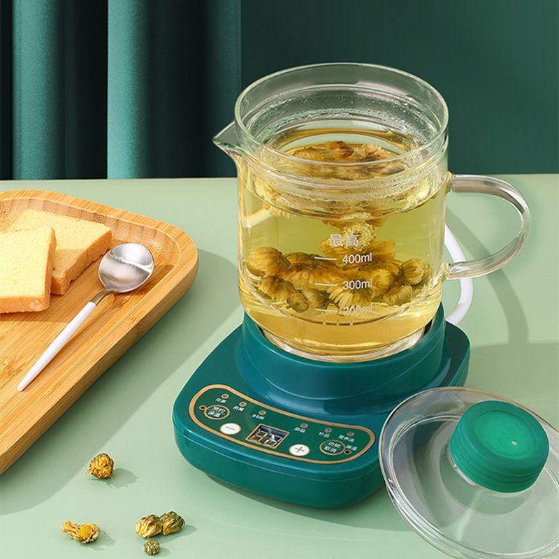 ORB-306 ceramic cup + glass cup split tea strainer for heat preservation, a two-piece set of ORB-Yuemei health cups details Picture