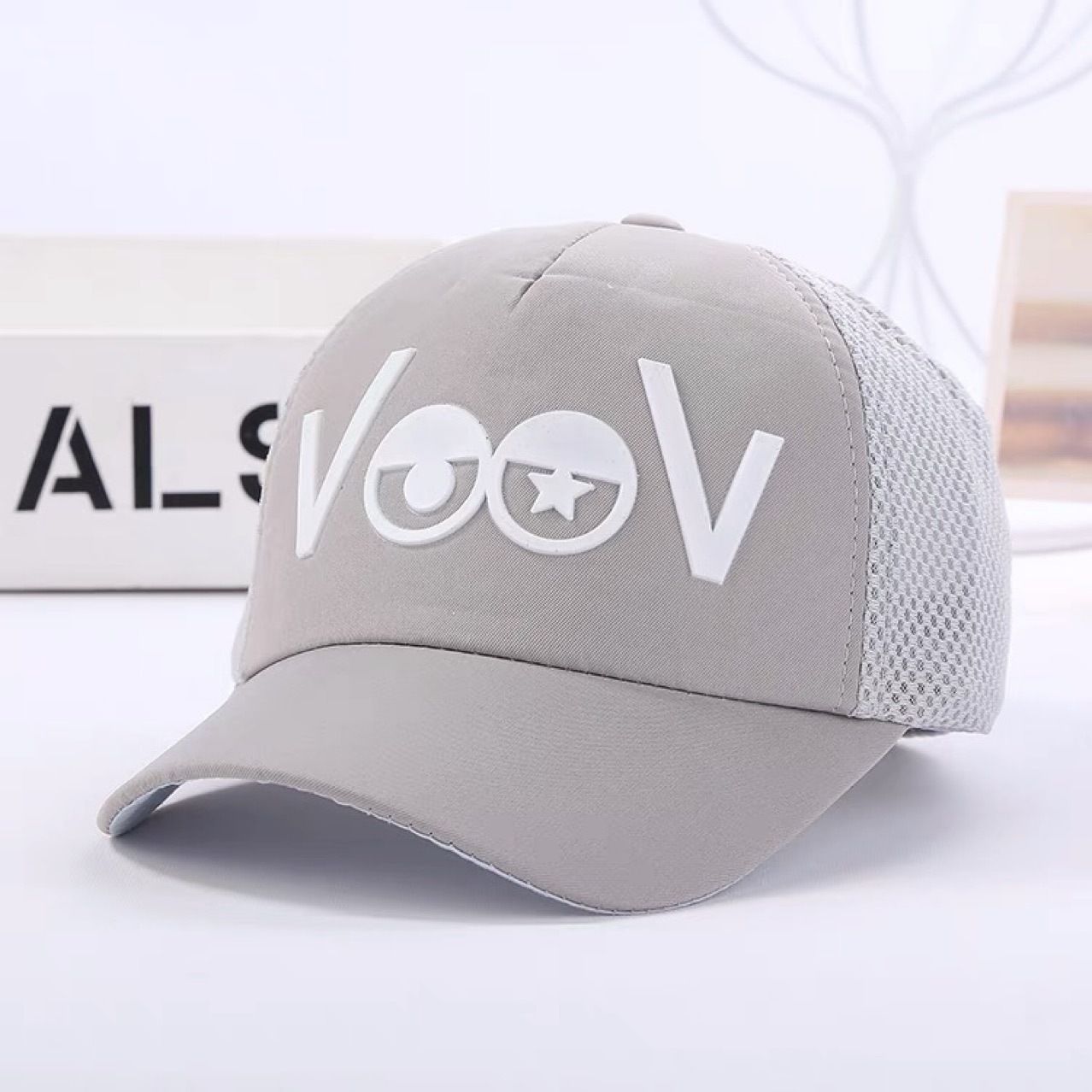 Korean Version Of Children's Cartoon Net Hat Baby Breathable Duck Cap Boys And Girls Shade Hat Kindergarten Children Baseball Cap 23