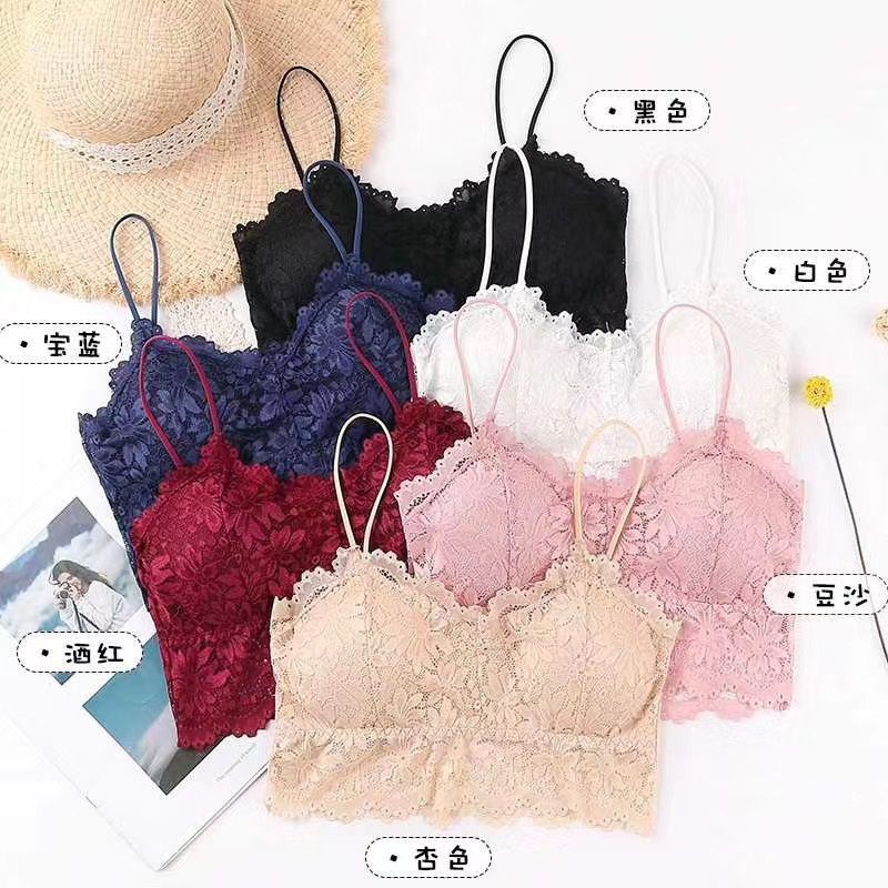 内衣女无钢圈小胸聚拢背心型女士收副乳上托胸罩薄款美背少女文胸15