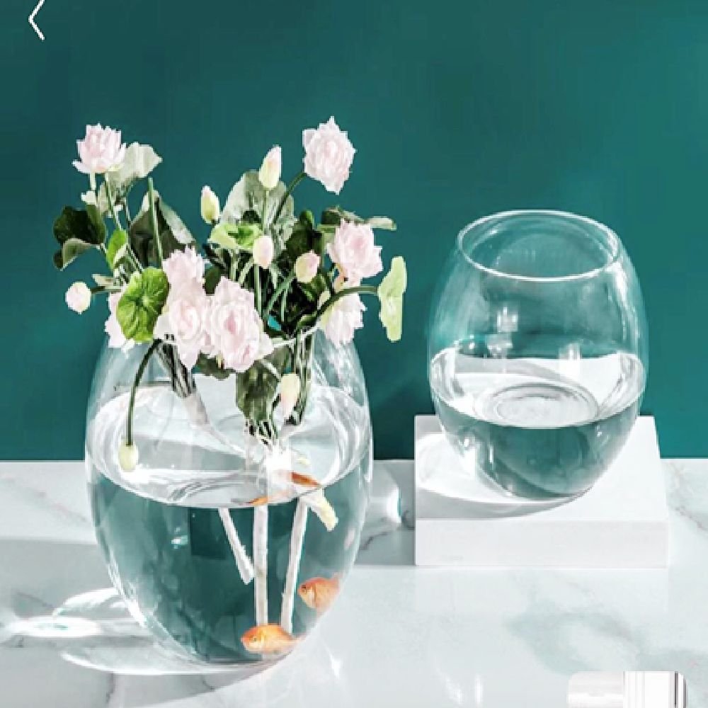 水晶 玻璃 水培养殖器皿 光面  透明 玻璃花瓶  10