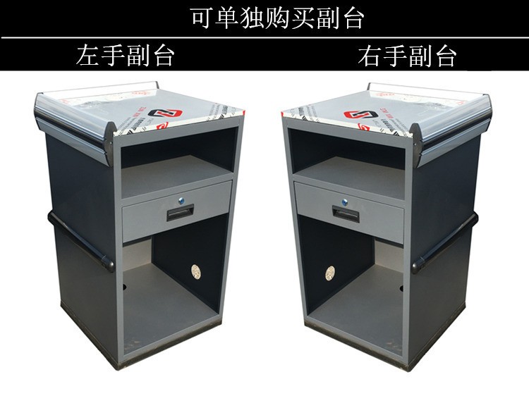 Supermarket checkout counter, fresh vegetable store checkout counter, Cashier desk detail image 5
