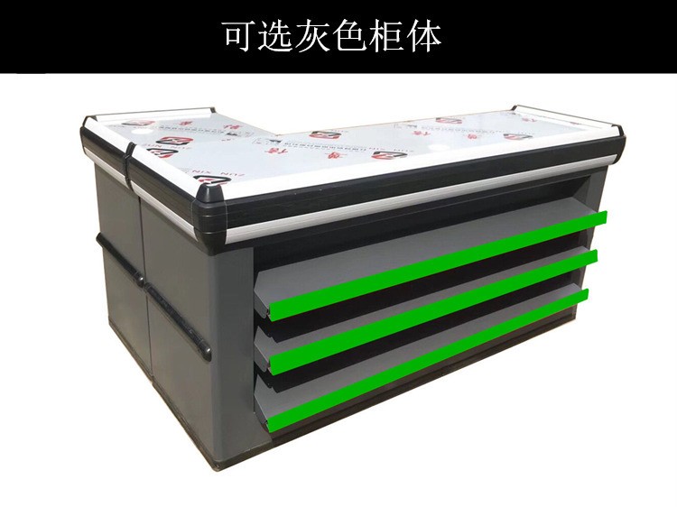 Supermarket cash register, supermarket payment counter, convenience store corner, snack store, baby store, stainless steel cash register counter detail image 13